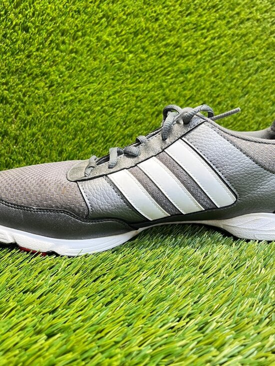 Adidas Tech Response Low Mens Size 12 Gray White Athletic Spikeless Golf Shoes
